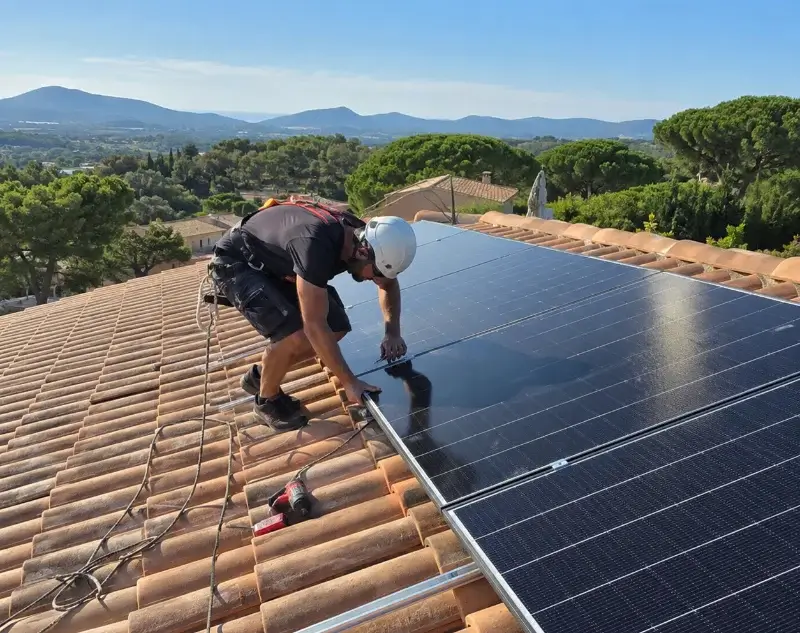 Installateur panneaux solaires Crolles — pose photovoltaïque sur toiture